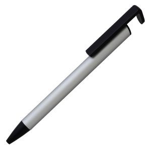 Metalna hemijska olovka sa držačem mobilnih uređaja